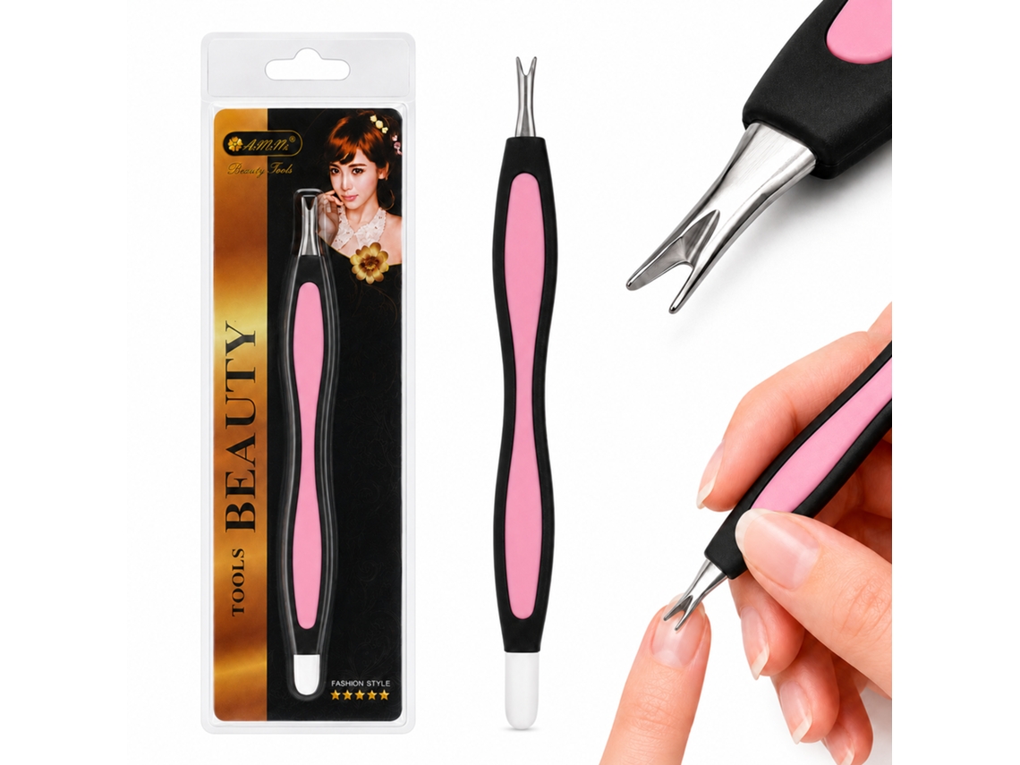 Aparador De Cutículas Para Manicure Rosa