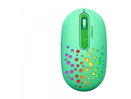 Rato VEEKI Sem Fios (Verde)