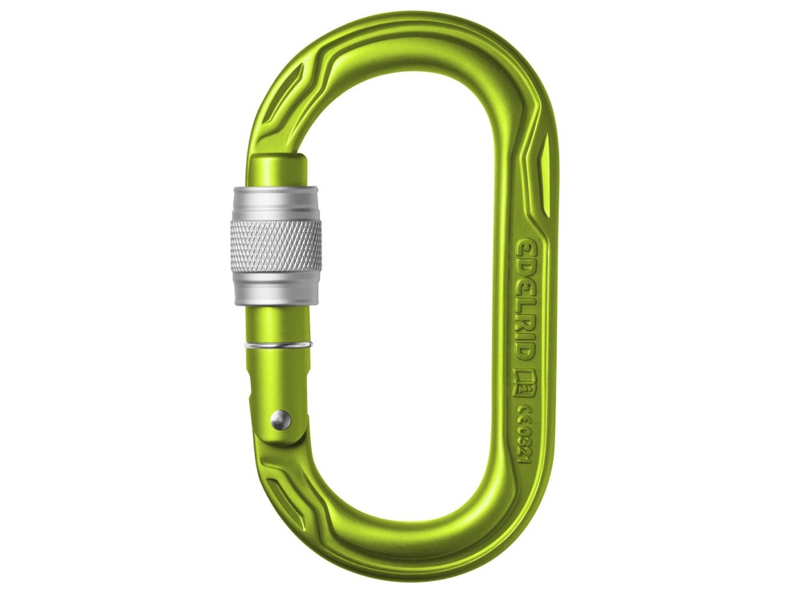 Mosquetão Oval Power 2500 Screw Verdeedelrid