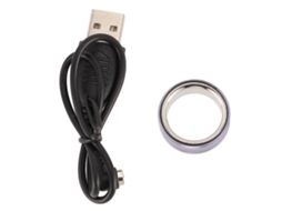 Anel Inteligente LAXISCREED Rastreamento Saúde Bluetooth 5.1 Ip68 Roxo Tamanho 10