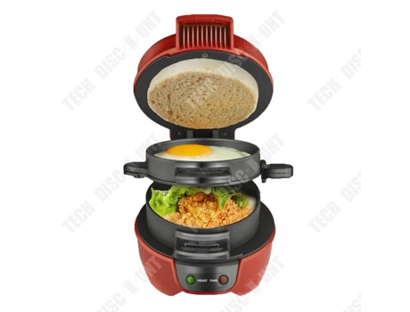 Máquina de Hambúrguer TD, Máquina de Omelete, Bife, Sanduíche, Café da Manhã, Máquina de Pão de Hambúrguer