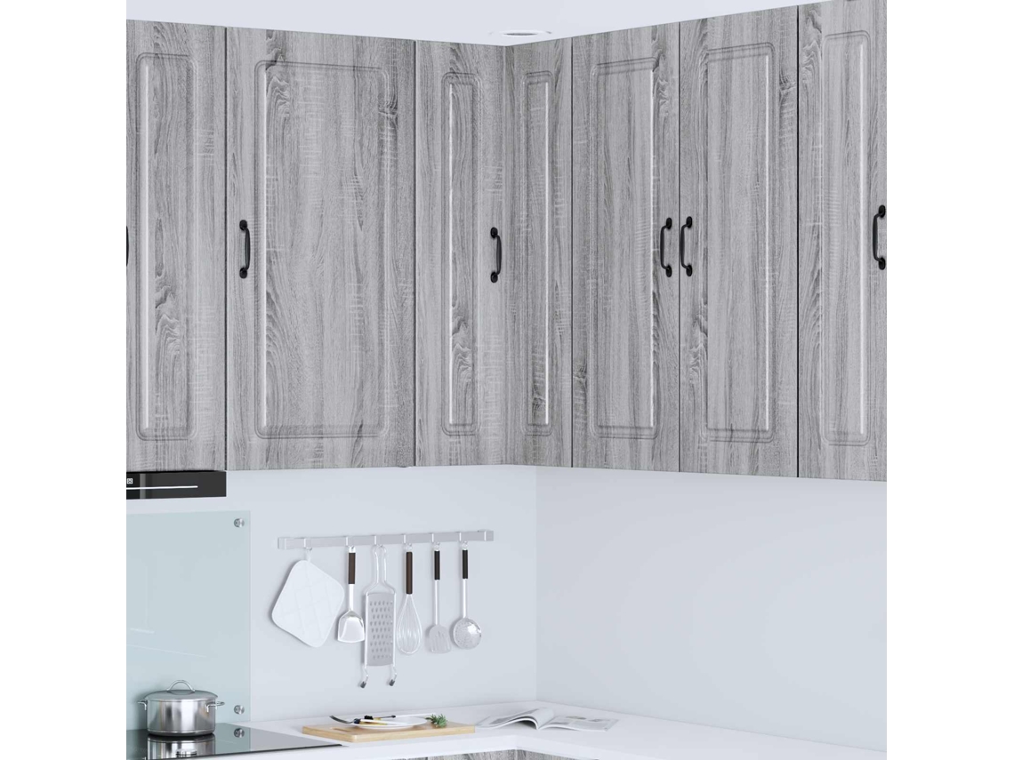 Vidaxl Painel De Lava-louça Kalmar Cinza Sonoma 57 X 57 X 100 Cm