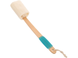 Escova De Banho Magiclulu Com Cabo Em Formato Bucha Vegetal, Ferramenta De Limpeza Corporal, Escova Esfoliante Para Uso