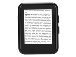 Leitor Mp3/mp4 Bluetooth Yizhood X1 1.8inch E Books 32g Tf Card (preto)