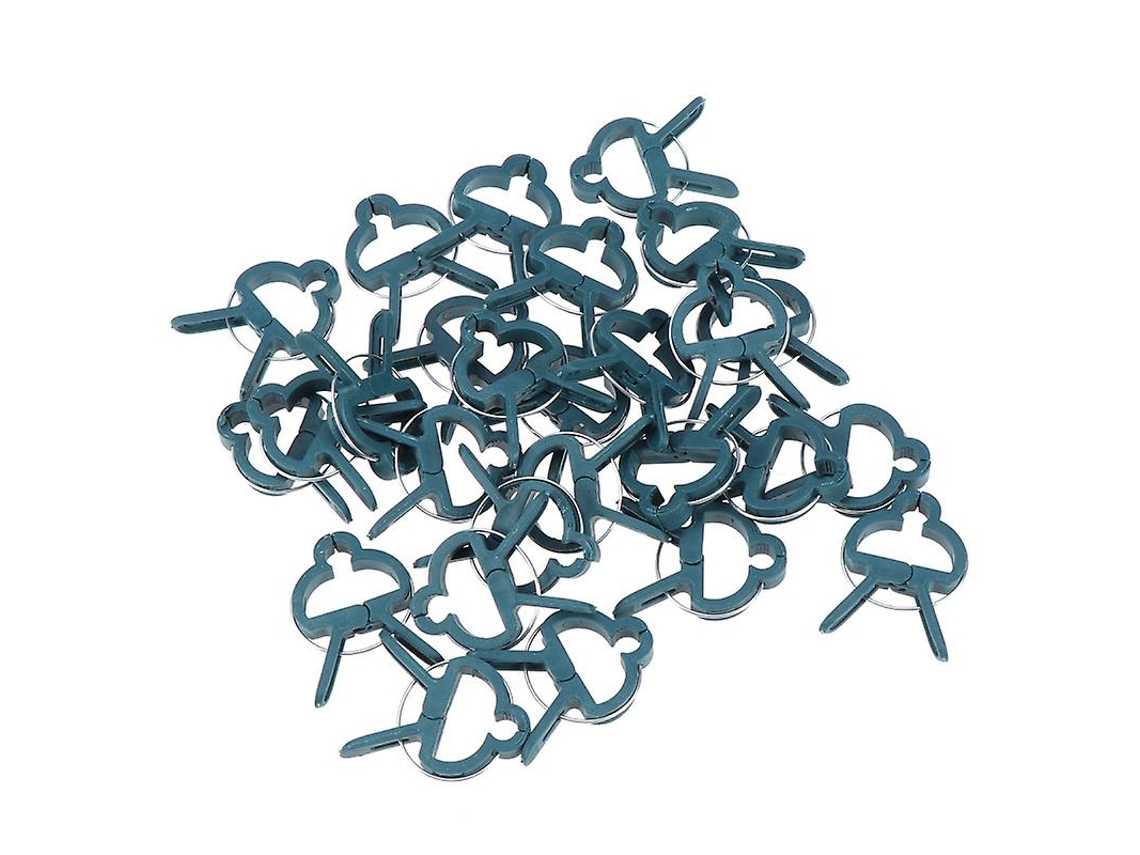50pcs Clipe De Plástico