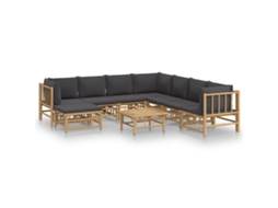 Garden Lounge Set, Garden Lounge Sets Vidaxl Marrom Bambu (n/a)