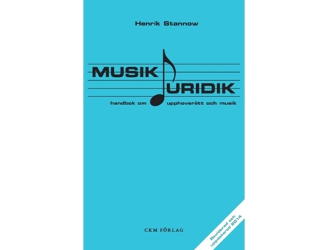 Livro Musikjuridik De Henrik Stannow (inglês)