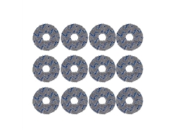 Panos de Limpeza Laváveis, Pacote com 12 Unidades, para Aspiradores de Pó T10 Turbo/ Deebot X1 Omni BRILVIBERA