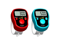 Contador Digital De Dedo Led Com Cores Aleatórias