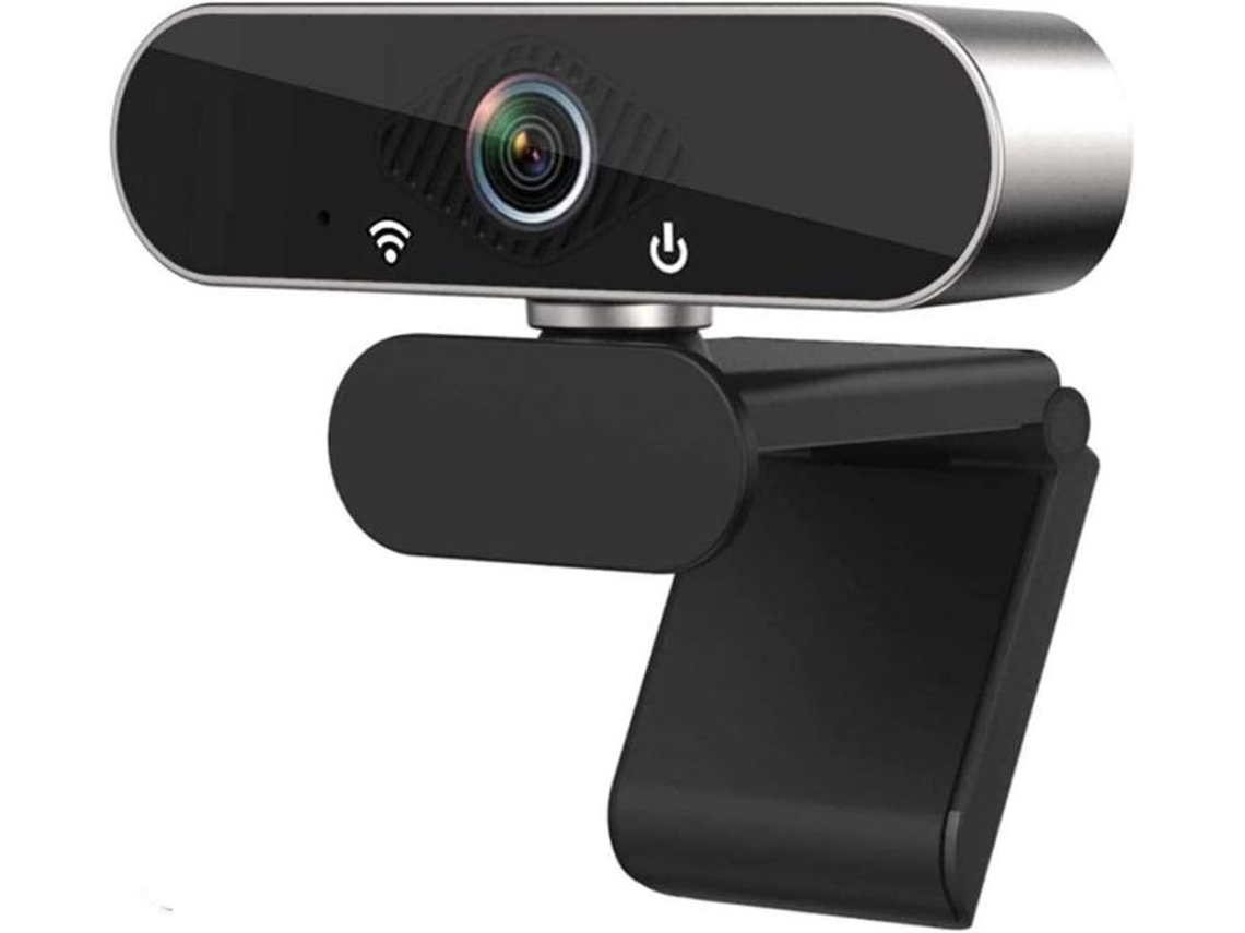 Webcam Com Microfone 1080p Hd Webcam Streaming Computador Web Camera Usb Wide Angle Computer Camera Para Laptop Video Calling Yizhood (preto)