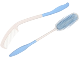 Escova De Cabelo Longo Alcance Emukoep, Pente Ergonômico Para Idosos, Escova De Cabelo Com Massagem Almofada Ar Para