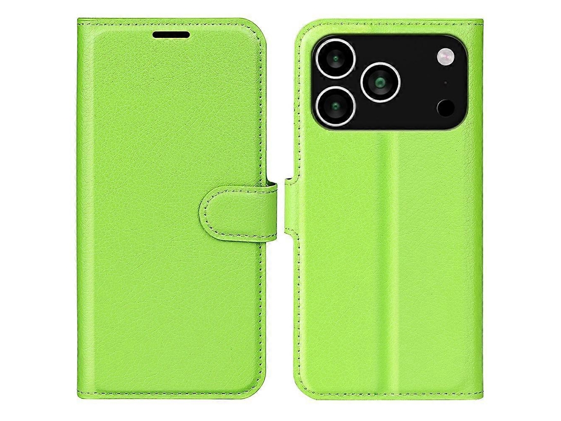 Capa De Celular De Couro Com Flip Horizontal E Textura De Lichia Com Suporte