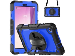 Capa Híbrida De Silicone Para Tablet Lenovo Tab M8 De 4ª Geração Com Alça De Ombro.