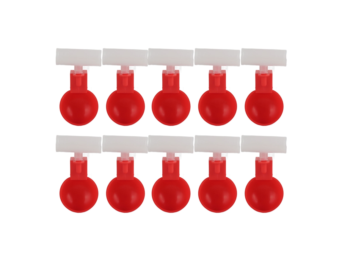 Bebedouro Primerox Flocos Automáticos, Galinha, Pato, Pombo, Sem Vazamento, PP, 10 unidades, G3/4
