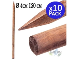 Pack 10X Estaca para Árvore SUINGA (4X150 Cm)