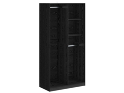 Maison Exclusive - Guarda-roupa Carvalho Preto 100 X 50 X 200 Cm
