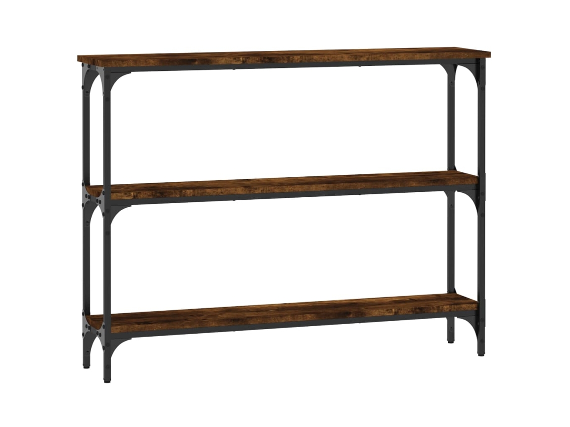 Mesa consola VIDAXL Marrom Madeira processada (100x22.5x75 cm)