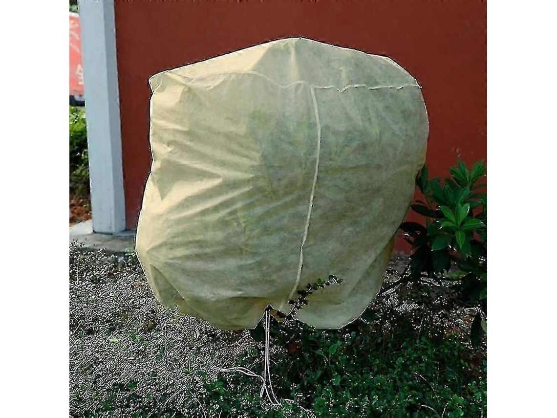 Sacos De Lã Reutilizáveis Para Proteção De Plantas No Inverno S-60x80cm Bege