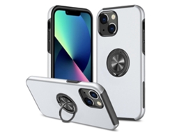 Capa De Celular À Prova De Choque Com Suporte Magnético E Anel Para Iphone 14