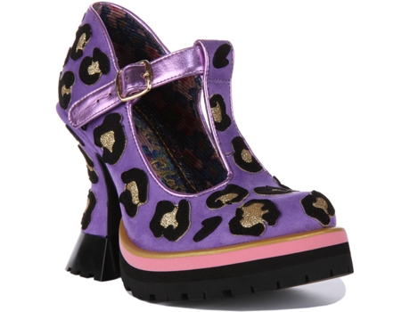 Sapatos de Mulher IRREGULAR CHOICE Other Fabric Roxo (38)