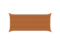 Maison Exclusive - Vela De Sombra Solar Laranja E Marrom 4,5 X 2 M