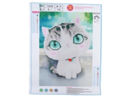 Pintura de Diamantes Gato LAXISCREED 40x30cm