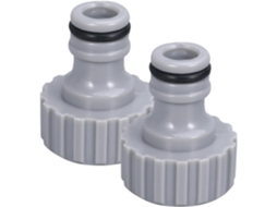 Adaptador De Torneira Para Mangueira, Plástico 3/4 Polegada Mangueira