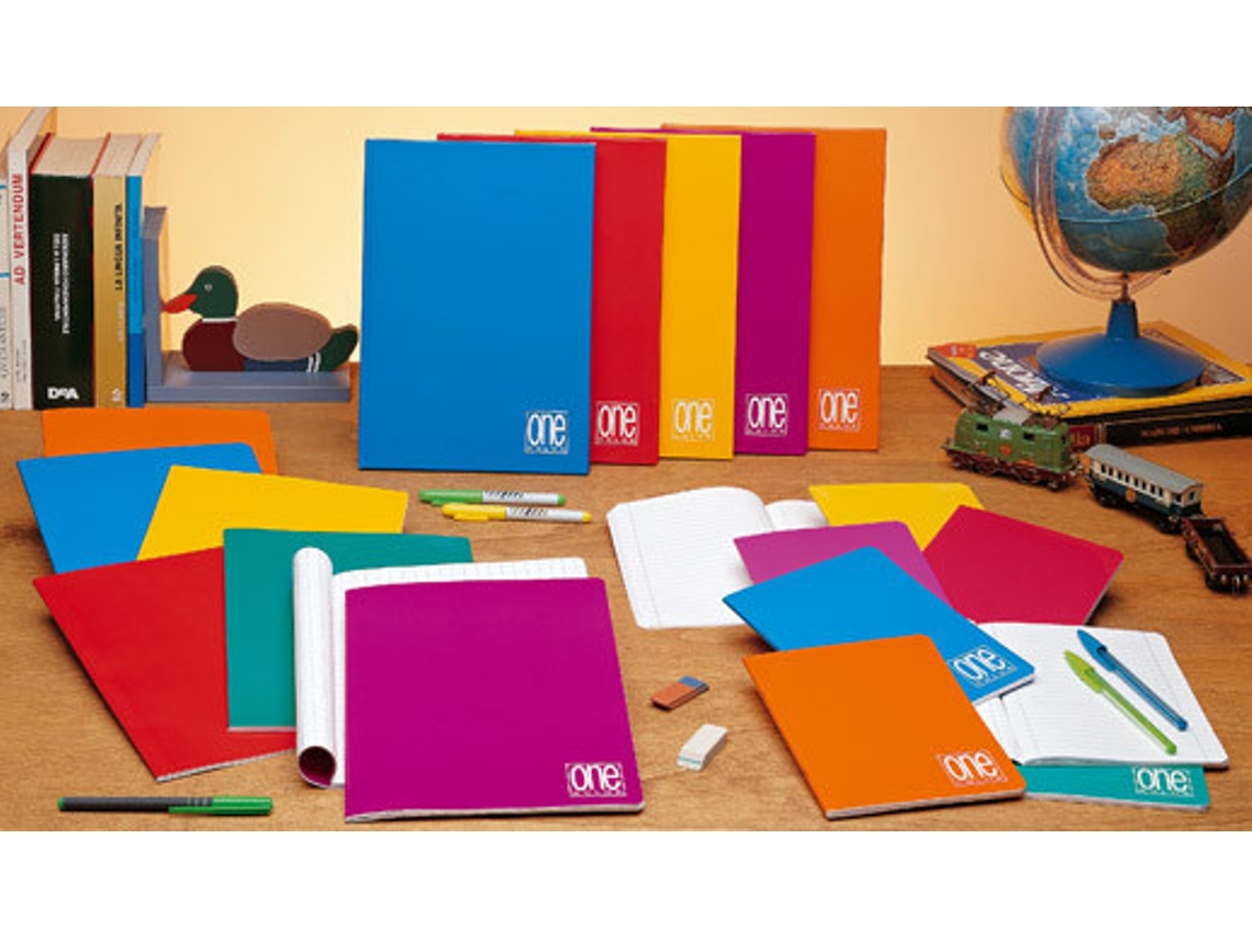 Maxi 100gr 21x29,7cm 1rc Caderno e Bloco Multicolor Blasetti