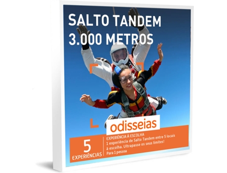 Pack ODISSEIAS Salto Tandem 3.000 Metros