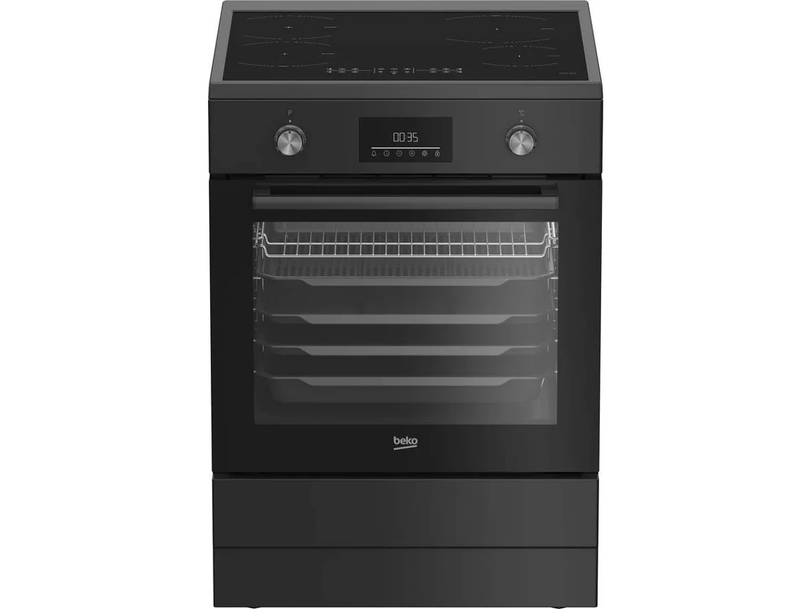 Fogão BEKO FBMA6930GA (Eletrico Indução - 72 L - 60 cm - Preto)
