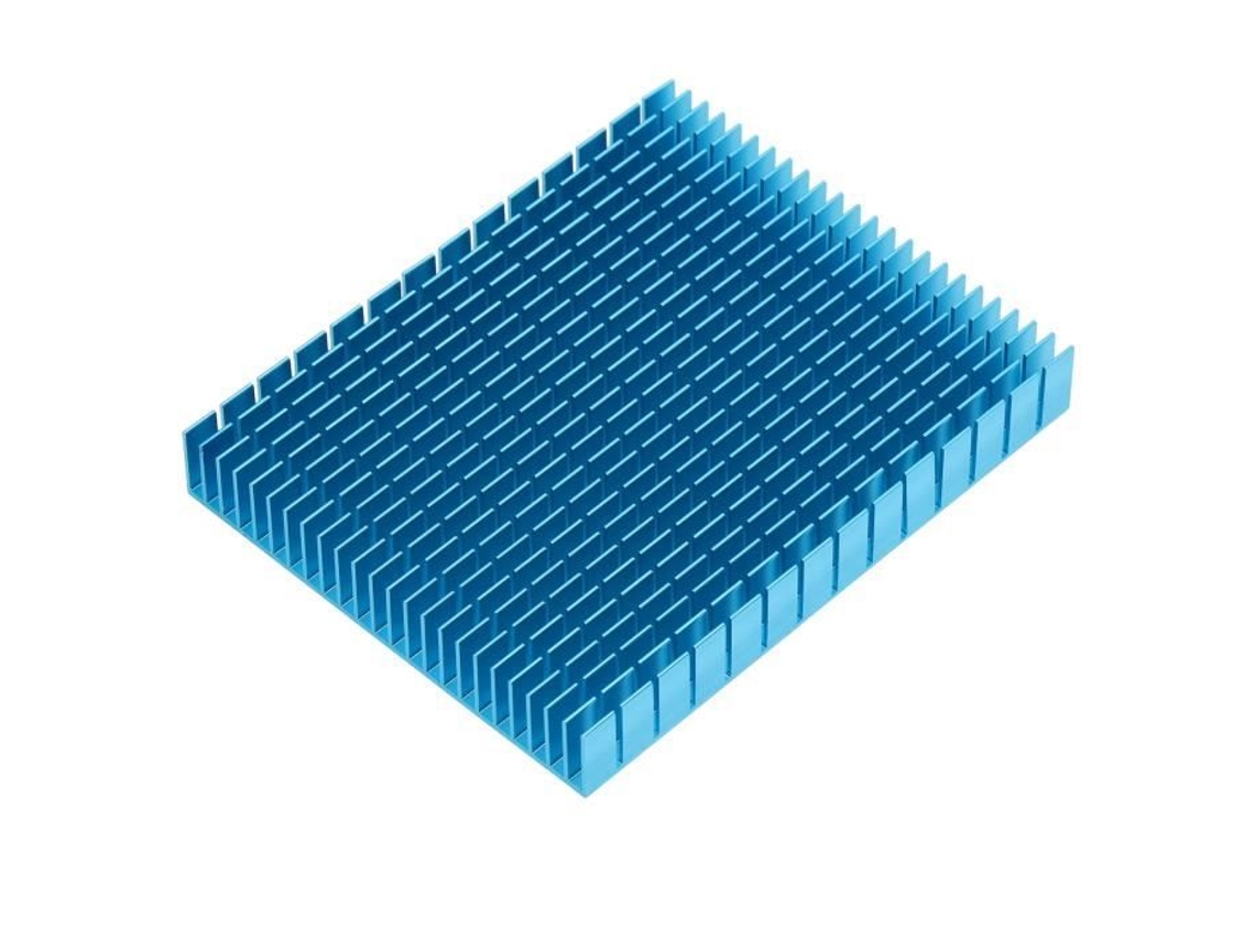 Dissipador de Calor de Alumínio Eif Dissipador de Calor Ferramenta Radiador Azul HURRISE