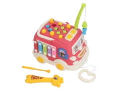Brinquedo Ônibus com Martelamento para Bebês S/MARCA