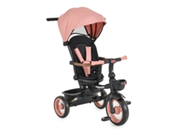 Triciclo Dobrável Byox Jasper - Dos 10 Meses Aos 25 Kg - Pink