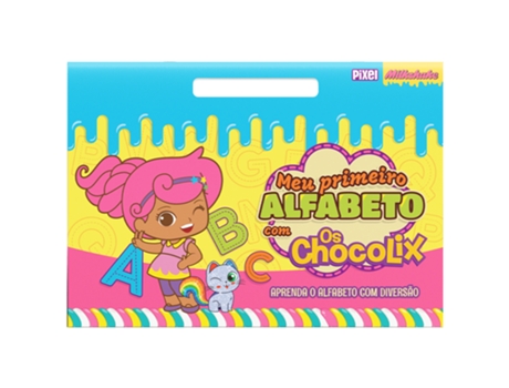 Livro Meu Primeiro Alfabeto Com Chocolix Aprenda O Alfabeto Com Diversão! De Nickelodeon (português Do Brasil)