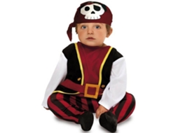 Fantasia De Pirata Para Bebê - Pirata - Branco - Exterior