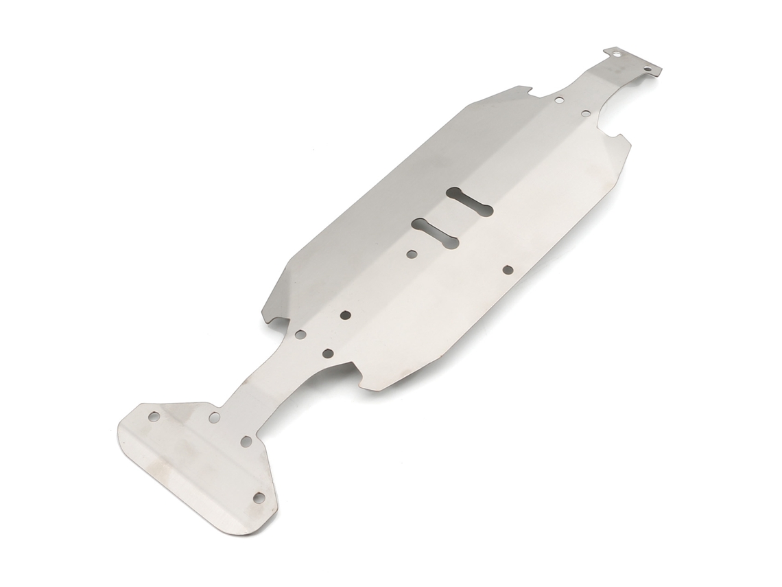 Placa De Proteção De Chassi Em Aço Inoxidável Para Carro Controle Remoto Tamiya Xv-02 1/10 Acessório De Upgrade