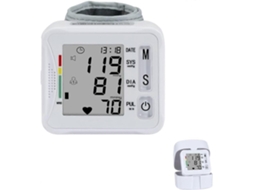 Monitor Eletrônico de Pressão Arterial, Arterial Pulso com Memória para 2x99 Leituras Adu Ltos, Estojo Transporte. GOKOCO