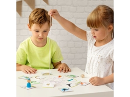 Jogo Infantil Educativo Beledic Matching Tails Com 22 Peças Beleduc