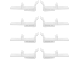Conjunto De 8-clips Substituição Para Persianas Verticais Toddmomy, Acessórios Para Persianas Verticais Com Fácil