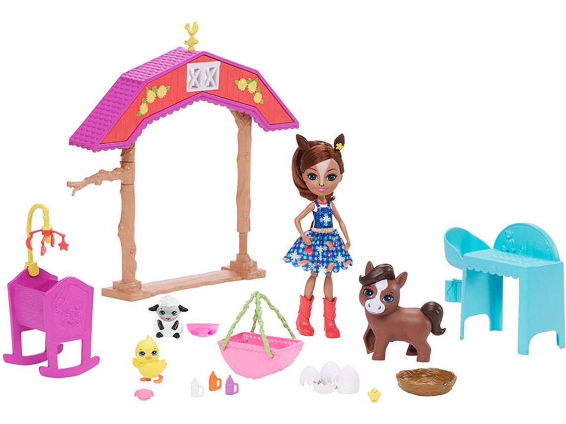 Boneca ENCHANTIMALS Quinta dos Animais Bebés Enchantimals (Multicor - Idade Mínima: ‍4 Anos)