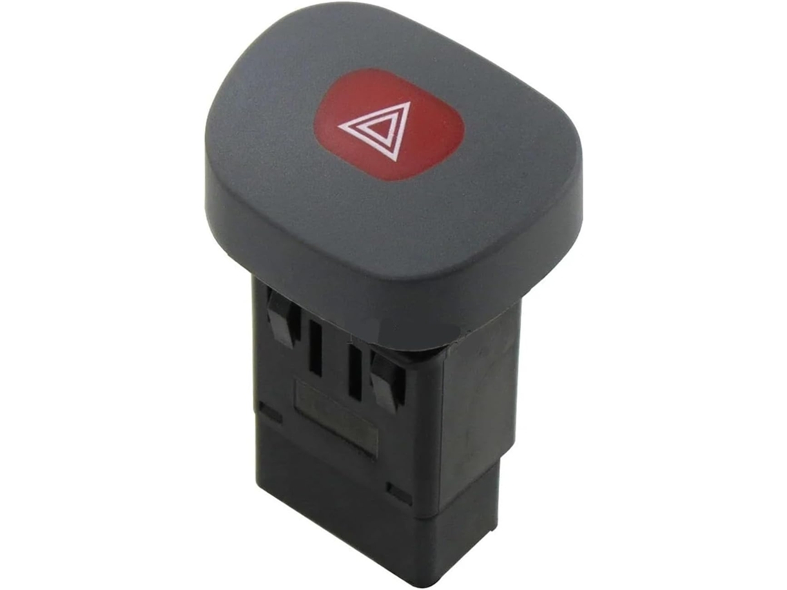 Botão De Interruptor Da Luz Emergência Para Renault Megane I E Clio Ii Classic Código 7700421820