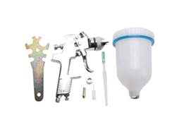 Pistola de pintura profissional com bico de 1,4 mm e alimentação por gravidade para pintura de móveis automotivos (3 unidades)