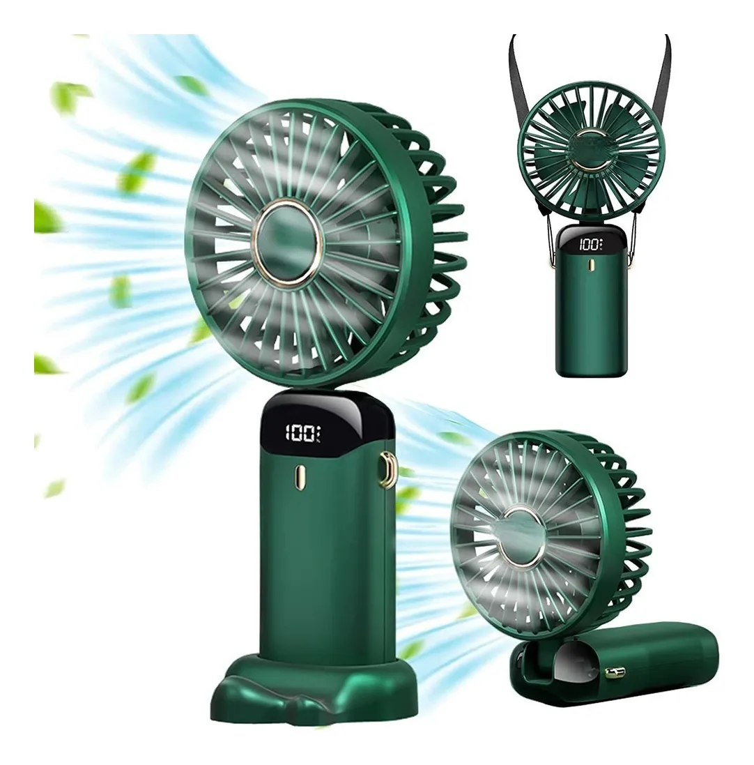 Mini Ventilador Portátil De Mão Ventilador Pessoal Suspenso Mdug