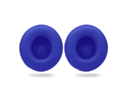 Almofadas Zruxe Para Auscultadores Beats Solo3/solo2 On-ear Azul (espuma De Memória, Pele Ecológica)