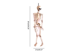 Esqueleto Decorativo Casa Assombrada Halloween 87cm
