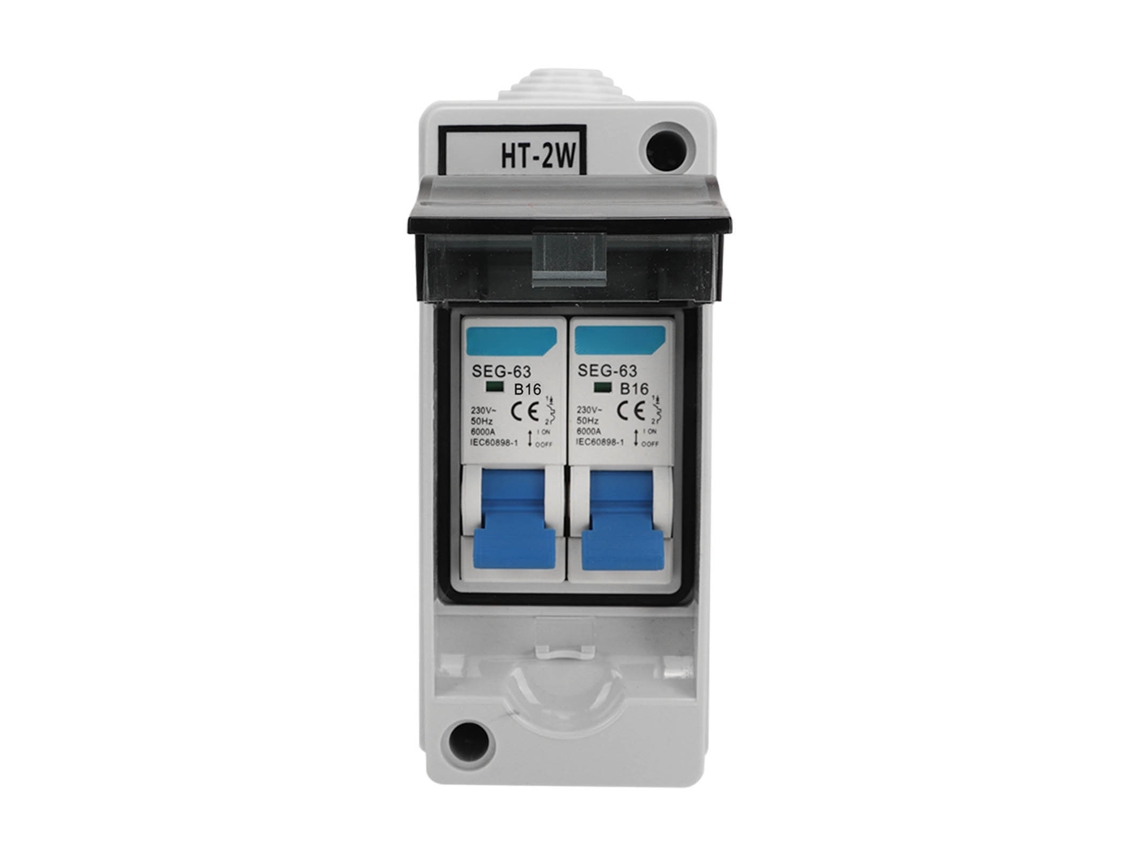 DISJUNTOR DE CORRENTE CONTÍNUA 2P 1000V 6A S/MARCA