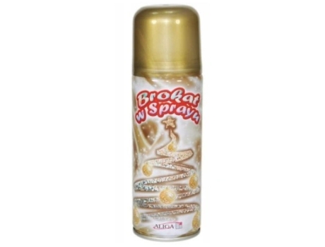 Brocado Em Spray Dourado, 250 Ml. Aliga