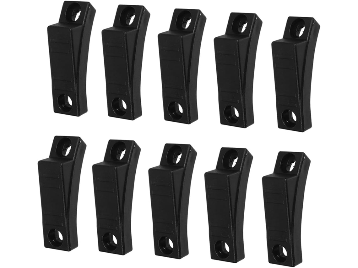 Uonlytech 10 Peças Protetores De Plástico Em Formato Barco Para Móveis, Antiderrapantes, Para Pés De Cadeiras E Mesas