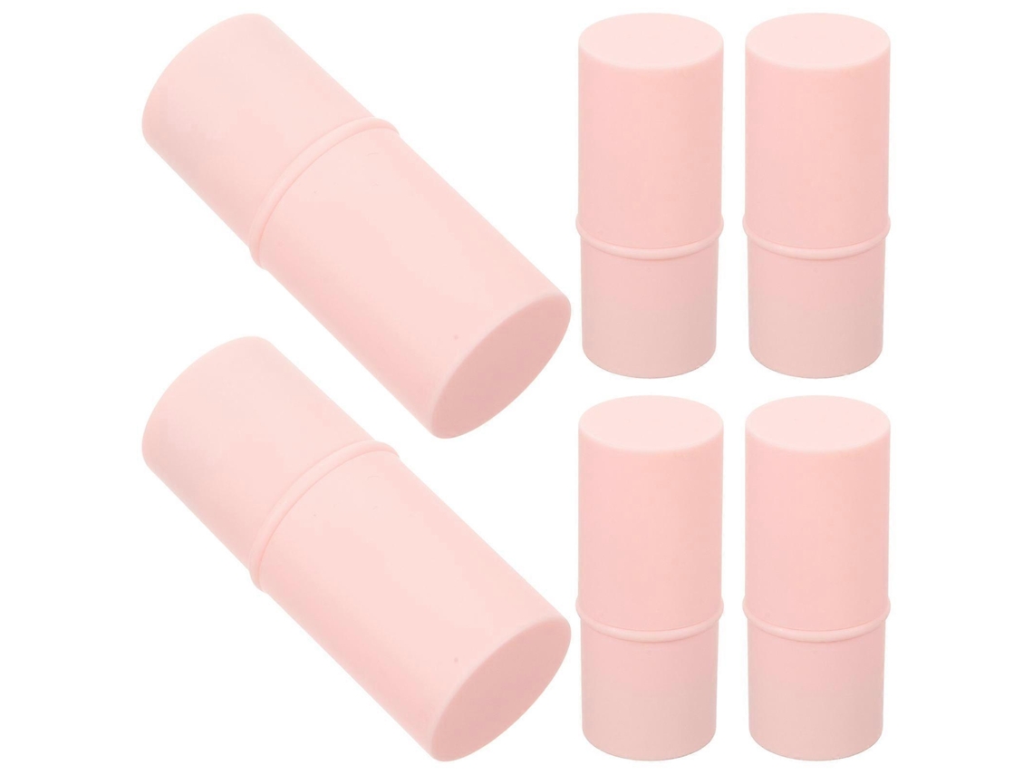 Tubos Vazios De Protetor Labial, 6 Unidades. Material Certificado. Adequado Para Uso Diário. Tamanho Compacto. Armazenamento.