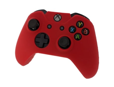 Capa de Comando Xbox One REYTID Controller Skin Case Silicone Cover Gel Rubber Protective Vermelho